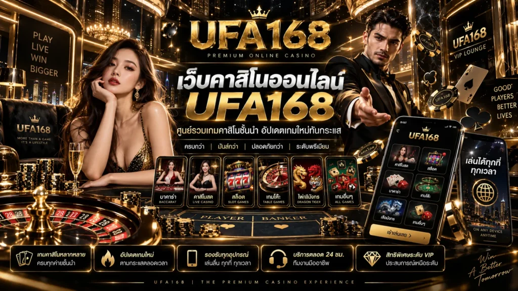 คาสิโนออนไลน์ UFA168